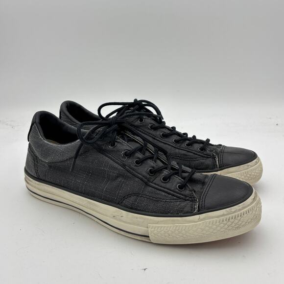 Converse John Varvatos Chuck Taylor All Star Ox Black Sneakers Men's 11.5 - Picture 1 of 14